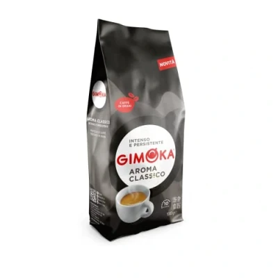 Abbildung von Gimoka Kaffeebohnen 1 kg Classico Mischung Intensität 10 hergestellt in Italien 1kg Packung