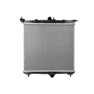 Abbildung von NRF 550360 Kühler, Motorkühlung Aluminium 410mm 380mm 16mm Kühlrippen gelötet OPEL: Corsa F Schrägheck, PEUGEOT: 208 II Schrägheck