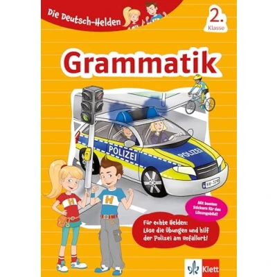 Abbildung von Klett Grammatik 2. Klasse: Deutsch in der Grundschule mit Stickern (Die Helden)