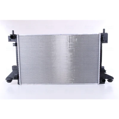 Abbildung von NISSENS 630766 Kühler, Motorkühlung Aluminium 675 418 16 Kühlrippen gelötet