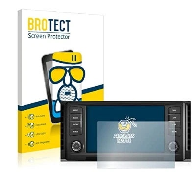Abbildung von BROTECT Entspiegelungs Schutzglas für Seat Ateca 2016 Media System Plus 8&quot; Schutz Folie Panzerfolie Glas Matt [Kratzfest 9H, Anti Reflex]