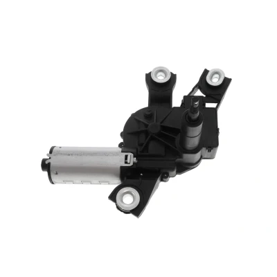 Abbildung von VEMO V10 07 0058 Scheibenwischermotor 12 hinten für Linkslenker, Rechtslenker VOLKSWAGEN: Passat B7 Variant, Alltrack