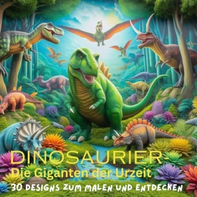 Abbildung von Dinosaurier Die Giganten der Urzeit: Entdecke 30 faszinierende