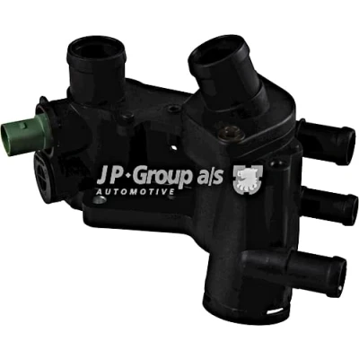 Abbildung von JP GROUP 1114510400 Thermostatgehäuse mit Dichtung Thermostat VOLKSWAGEN: Golf 4 Schrägheck, Bora Variant, SKODA: Octavia 1 Combi