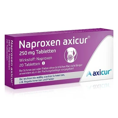 Abbildung von Naproxen axicur 250 mg 30 St