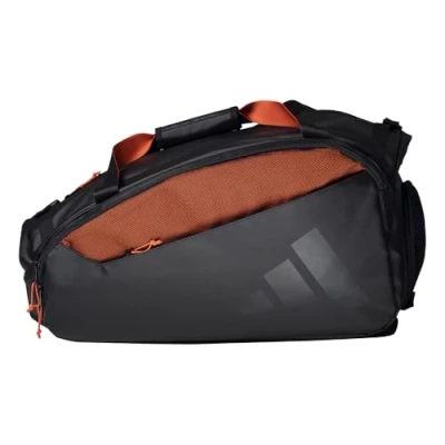 Abbildung von adidas Racket Bag multigame Black/orange 3.4 Schlägertasche Schwarz Orange