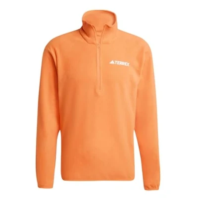 Abbildung von adidas Herren Terrex Multi Essentials Half Zip Fleece Jacket, semi Impact orange, XL