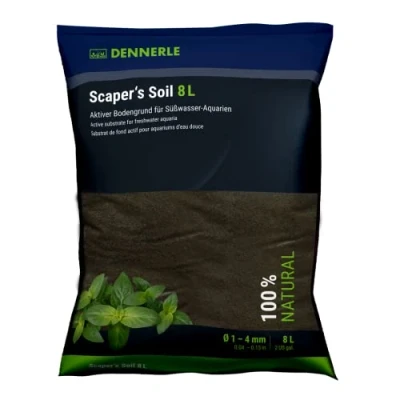 Abbildung von Dennerle Aquarien Substrat Scaper&#039;s Soil 1 4 mm aktiver Bodengrund f