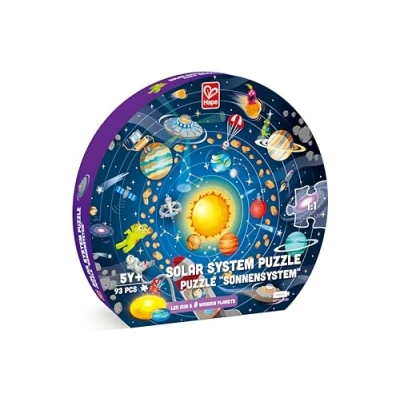 Abbildung von Hape Puzzle Sonnensystem, 102 Puzzleteile, mit Licht