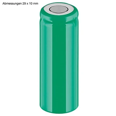 Abbildung von AccuCell Akku Ni MH 2/3AAA Flattop 1,2 Volt mit 400mA