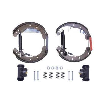 Abbildung von HELLA Shoe Kit Pro 8DB 355 022 671 Bremsensatz, Trommelbremse mit Radbremszylinder, Stellelement OPEL: Astra F Caravan, G Caravan