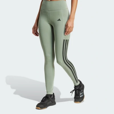 Abbildung von adidas Performance Tights, Damen, Größe: Large, Silver green