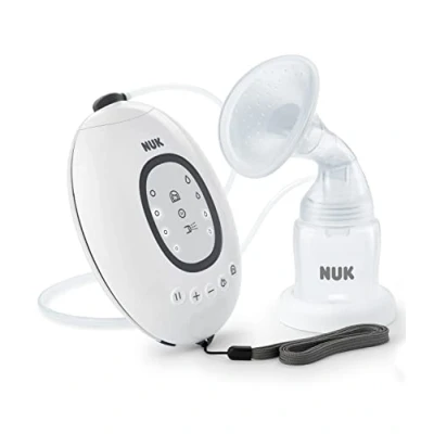 Abbildung von NUK First Choice+ elektrische Milchpumpe, LED Display und Memory Funktion, inkl. Muttermilchbehälter, 150 ml