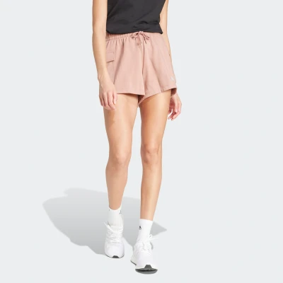 Abbildung von adidas Female Essentials Small Logo French Terry Cargo Shorts L