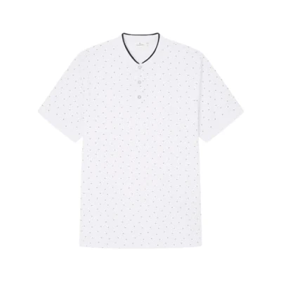 Abbildung von SPRINGFIELD Herren Basic piqué Polo Shirt Polohemd, White, S