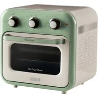 Abbildung von Ariete Heißluftfritteuse &quot;4632BL&quot;, 1400 W, Vintage Backofen und Rotisserie in Einem, 16 L grün