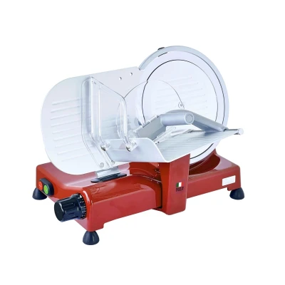Abbildung von AS 2200 rot Metall Aufschnittmaschine, 120 W, Messer Ø 22cm