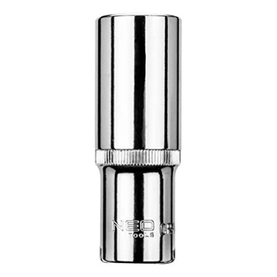 Abbildung von NEO TOOLS 08 471 Steckschlüsseleinsatz 1/2Zoll 21 mm Chrom Vanadium Stahl Sechskant