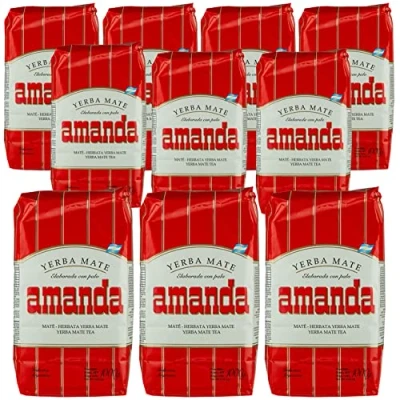 Abbildung von Amanda Yerba Mate Tee Tradicional 10kg aus Argentinien Detox und Energie Getränk