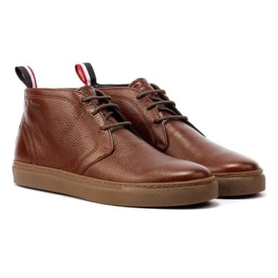 Abbildung von Ben Sherman Parka Braune Herrenstiefel Aus Leder