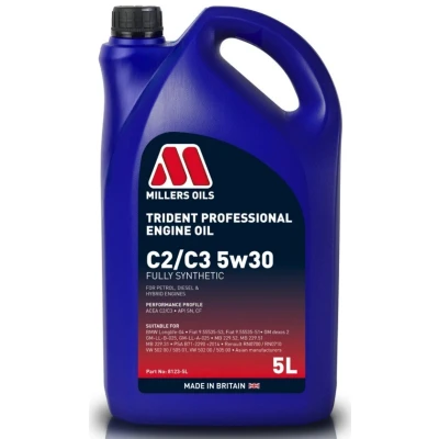 Abbildung von Millers Oils Trident Professional ECO 5W 30 5l Motoröl 8123 5 FORD: FOCUS 3 Turnier, FIESTA 6, 3, OPEL: Corsa D Schrägheck, C Schrägheck