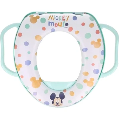 Abbildung von Toilettensitz für Kinder Mickey Disney Universal WC Adapter mit Griffen
