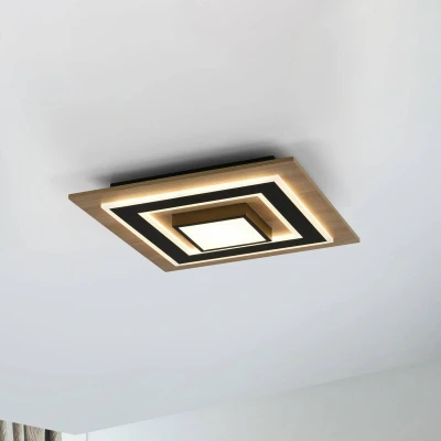Abbildung von JUST LIGHT Deckenleuchte TOLA, Ein /Ausschalter, LED fest integriert, Warmweiß, LED, separat steuerbar (Schalter)