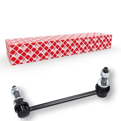 Abbildung von febi BILSTEIN 34316 Koppelstange Vorderachse rechts 213 M14 x 2 Plus mit selbstsichernder Mutter Stahl CHRYSLER: 300C Limousine, Touring