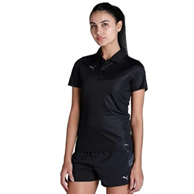 Abbildung von Puma Sport Tshirt, Damen, Größe: Large, Schwarzweiss