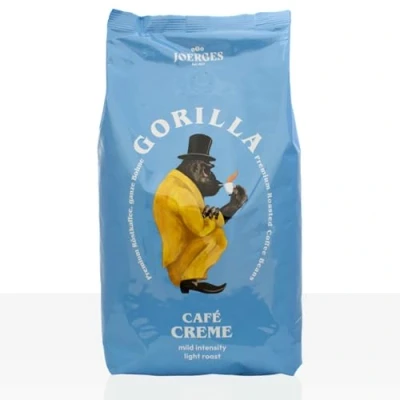 Abbildung von Gorilla Cafe Creme Kaffee 12 x 1kg ganze Bohne