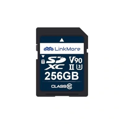 Abbildung von LinkMore SD Karte 256GB, XV29 SDXC Speicherkarte, UHS II Karte, U3, V90, Speicherkarte Kamera für 8K, 4K Video, Bis zu 250MB/s Lese und 220MB/s Schreibgeschwindigkeit