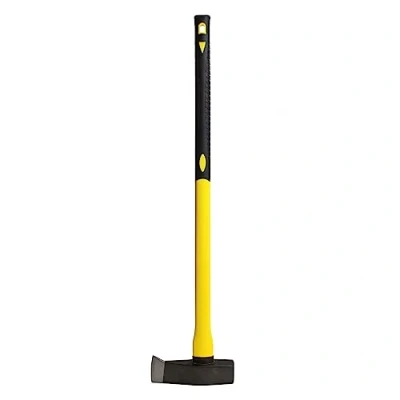 Abbildung von DEMA Spalthammer Spaltaxt 3000 g Holzspalter Beil mit Fiberglas Griff, Robuste Axt für Holzspaltung