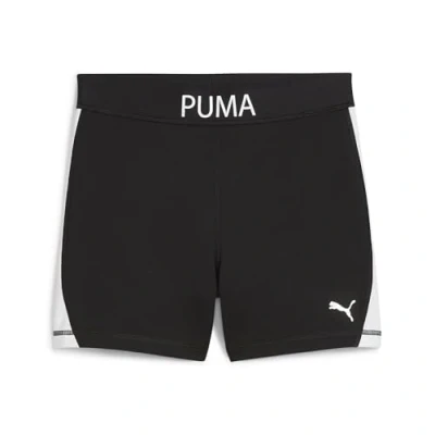 Abbildung von Puma STRONG Hochgeschnittene 4&quot;Radlerhose Damen Black Größe: XXL