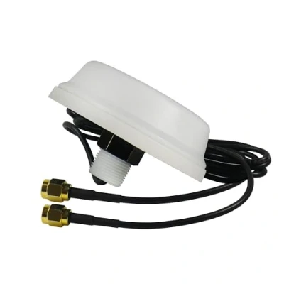 Abbildung von JARFT 2x2 MIMO Multiband LTE Rundstrahlantenne M2M / IoT Antenne, 1 4dBi, SMA Stecker, IP65 Gehäuse