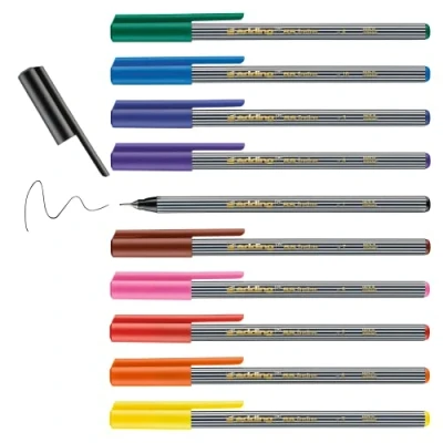 Abbildung von edding 55 ass. fineliner 10ST 0,3 mm / 4 10