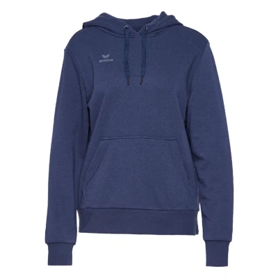 Abbildung von Erima Damen Essential Team Basic Kapuzensweat, new navy, 42
