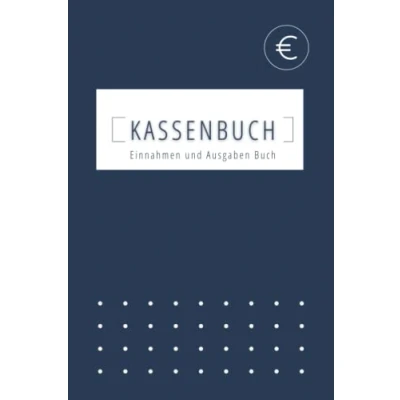 Abbildung von Kassenbuch Einnahmen und Ausgaben Buch: A5 120 Seiten Einfach eintragen Kleinunternehmer, Vereine, Selbstständige, Gastronomen