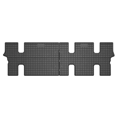 Abbildung von FROGUM BASIC 411135 Fußmattensatz Gummi hinten 3 schwarz Maßgefertigt CITROËN: Jumper II Bus