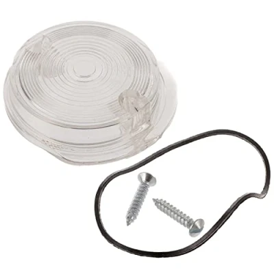 Abbildung von Blinkerkappe vorn rund Simson S51, S50, SR50, TS, ETZ weiß