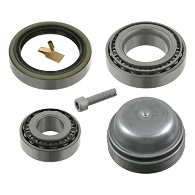 Abbildung von FEBI BILSTEIN 08839 Radlagersatz Vorderachse links, rechts mit Anbaumaterial 65,3, 50 Kegelrollenlager MERCEDES BENZ: S Klasse Limousine