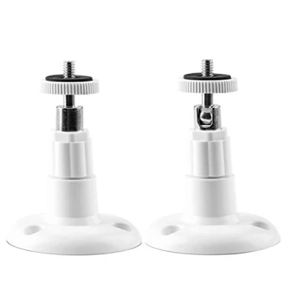 Abbildung von OOTSR (2 Stück) Sicherheitskamera Wandhalterung für Innen/Auß enmontage, verstellbare Halterung Kamera Deckenhalterung Arlo, Arlo Pro und andere kompatible Modelle (Weiß)
