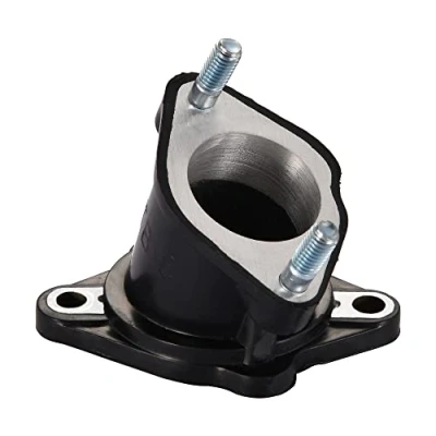 Abbildung von GOOFIT 27mm Bent Ansaugkrümmer Rohr Ersatz für CG 125cc 150cc 200cc ATV Dirtbike Go Kart