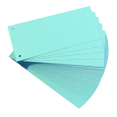 Abbildung von Herlitz Abheftstreifen 100 Trennstreifen / 180g Farbe: blau