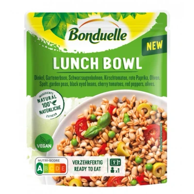 Abbildung von Bonduelle Lunch Bowl Dinkel, Gartenerbse, Kirschtomate