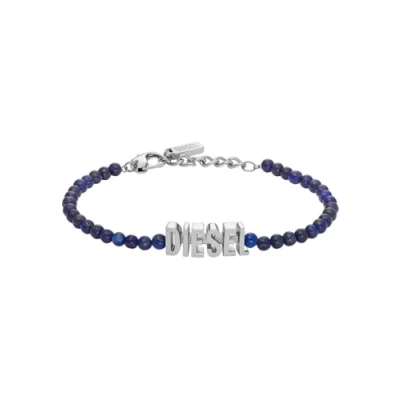 Abbildung von Diesel FONT Armband, Herren, Größe: One Size, Silver