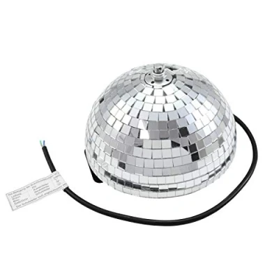 Abbildung von EUROLITE Spiegel Halbkugel 20cm motorisiert Halbe Spiegelkugel mit Motor