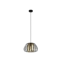Abbildung von Eglo 99666 Hängeleuchte ENCINITOS schwarz, gold H:110 Ø:37,5cm dimmbar
