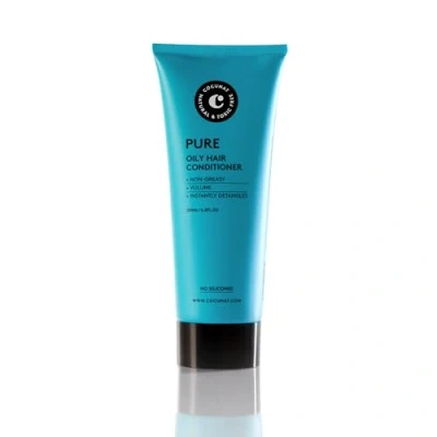 Abbildung von COCUNAT Conditioner Pure Für fettiges Haar Spendet Glanz und Volumen Verklebt nicht Silikonfrei Sulfatfrei Feuchtigkeit ohne zu Fetten 200 ml