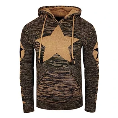 Abbildung von Rusty Neal Kapuzensweatshirt mit großem Stern Design