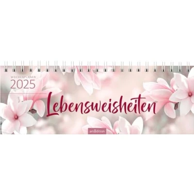 Abbildung von Tischkalender Lebensweisheiten 2025: Praktischer Terminplaner mit Wochenkalendarium für mehr Weisheit im Alltag